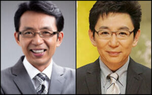 福澤朗と古舘伊知郎が似てる